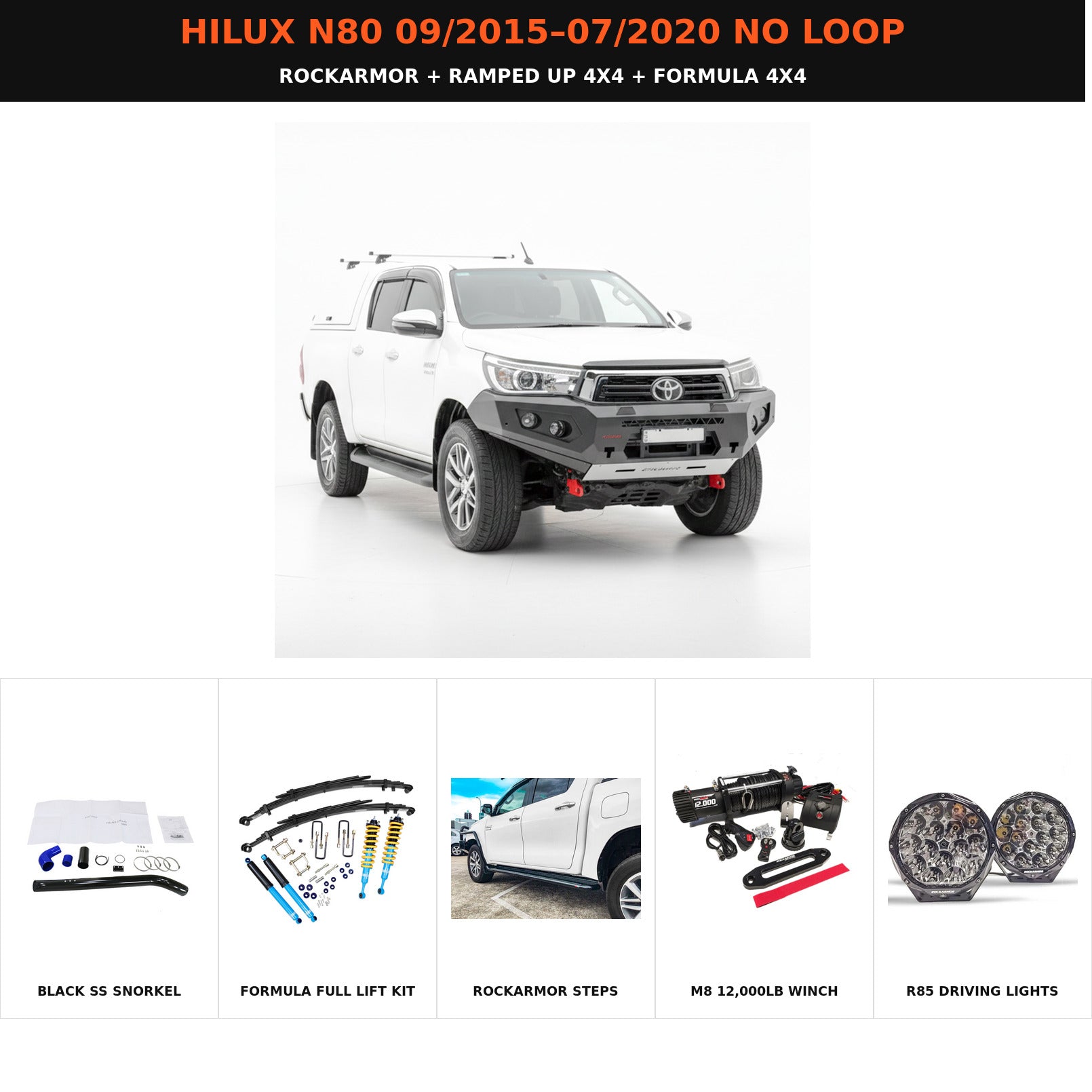 H80N15 complete Hilux package