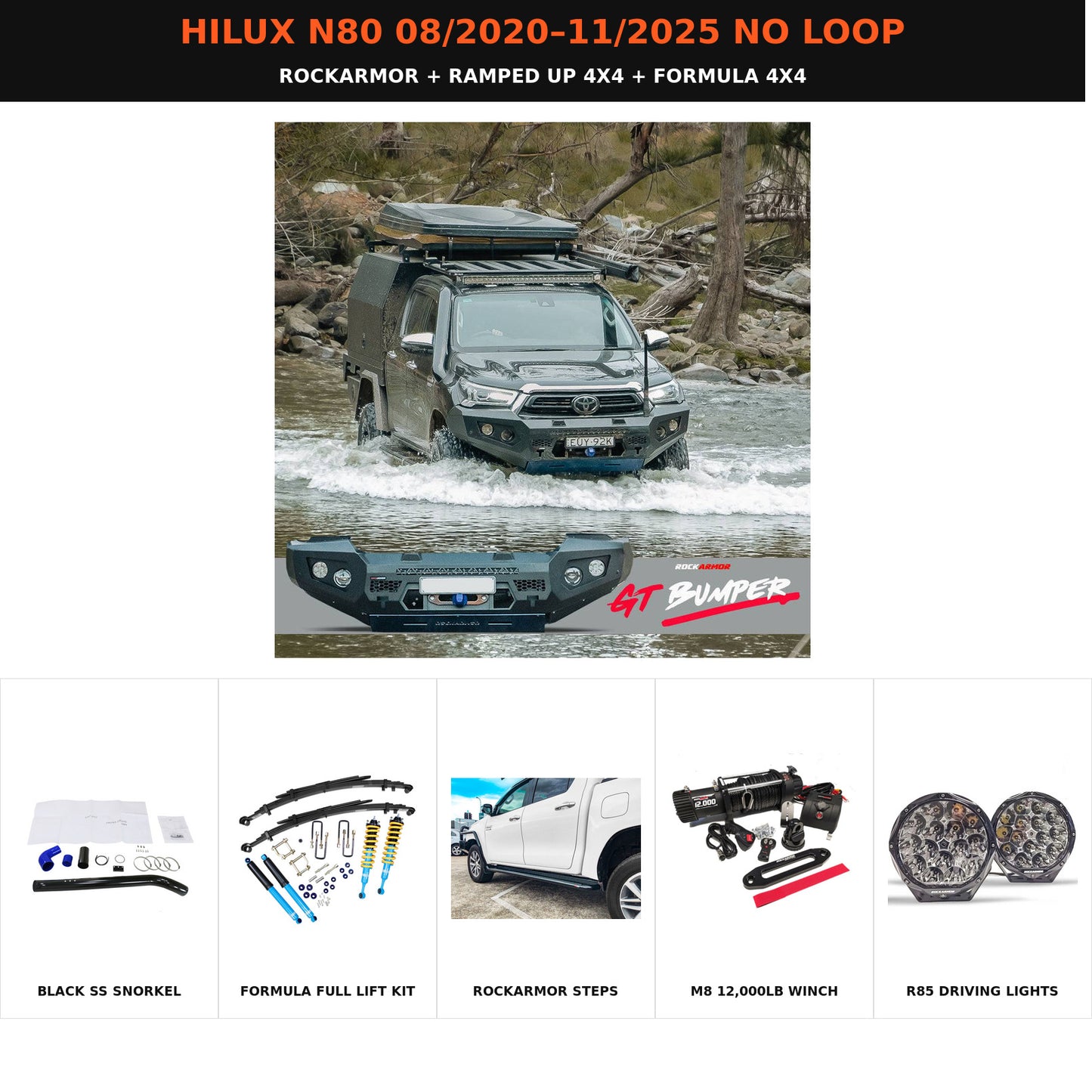 H80N20 complete Hilux package