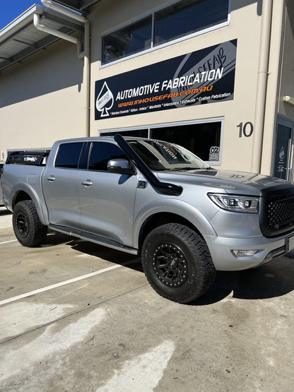 GWM Cannon 4″ (Mid Entry) Stainless Steel Snorkel/Airbox Kit