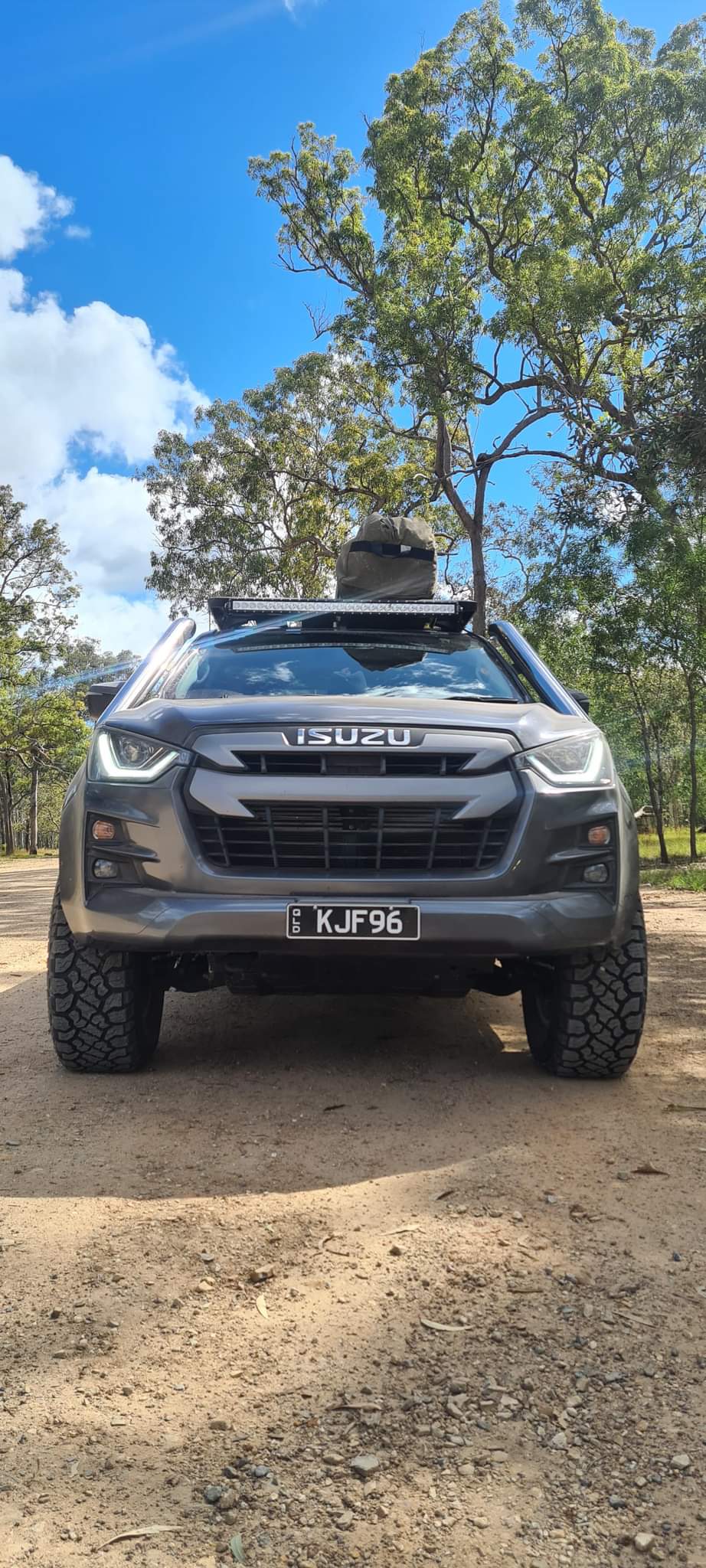 Isuzu DMAX 2021 onwards DUAL 4″ Stainless Steel Snorkel Kit (SHORT)