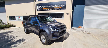 Isuzu DMAX 2021 onwards DUAL 4″ Stainless Steel Snorkel Kit (SHORT)