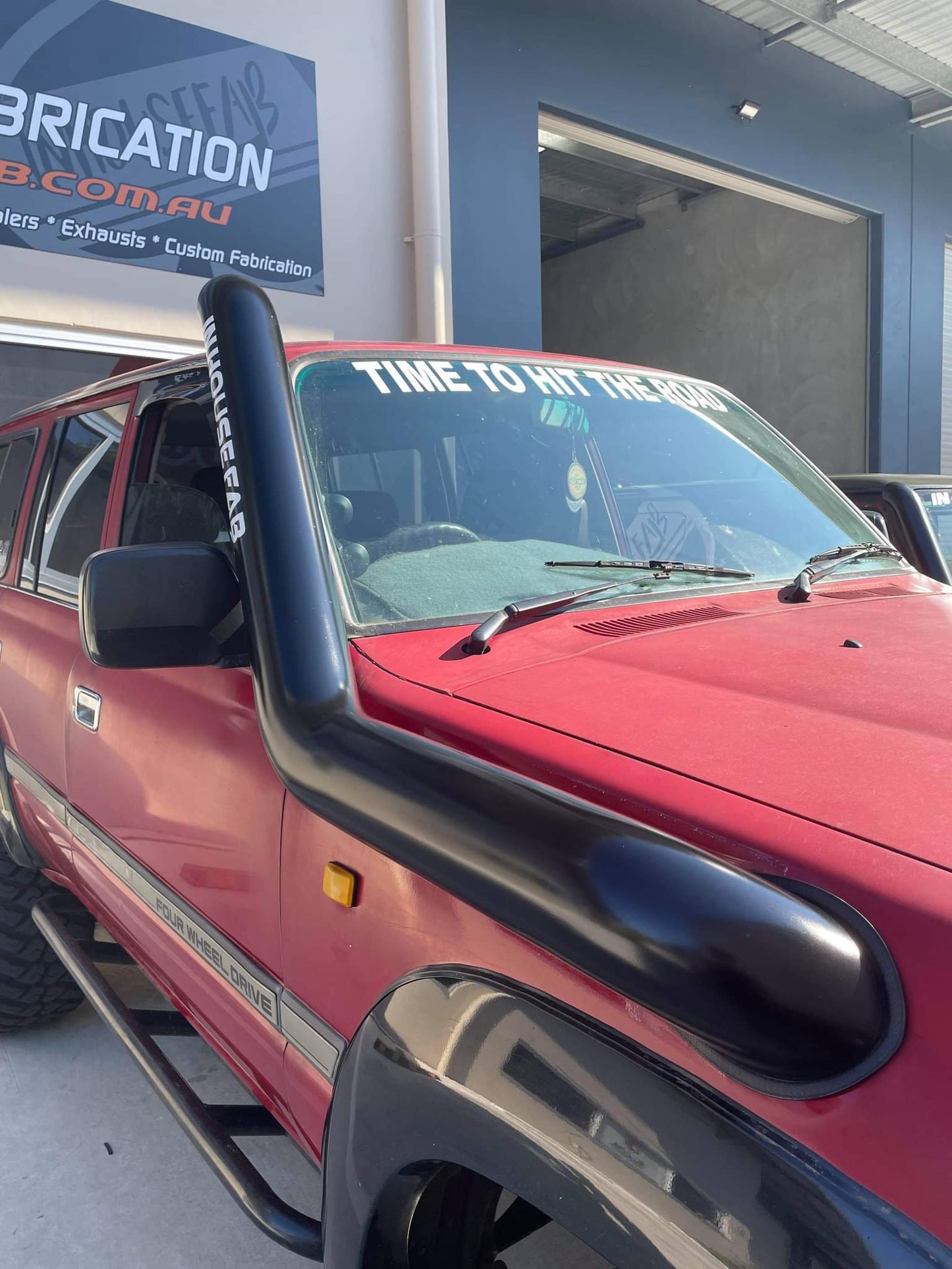 Toyota Landcruiser 80 Series 5″ Stainless Steel Snorkel Kit