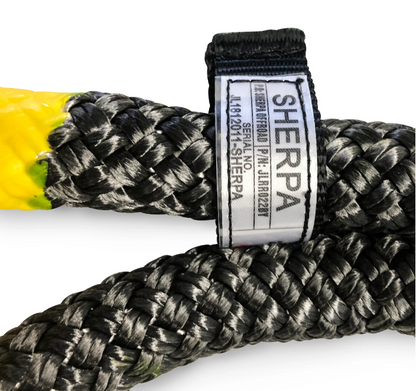 SRR51X12 Sherpa Kinetic Recovery Rope 59,800kg 51mmx12m - Sherpa Winches