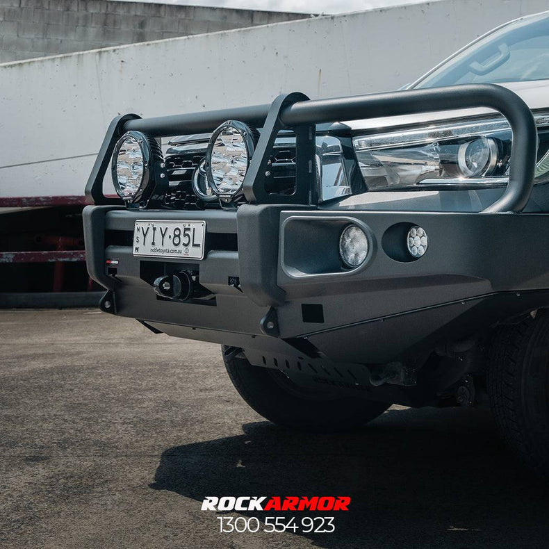 N80 Hilux Bullbar Rockarmor Elite Suits 2015 - 08/20