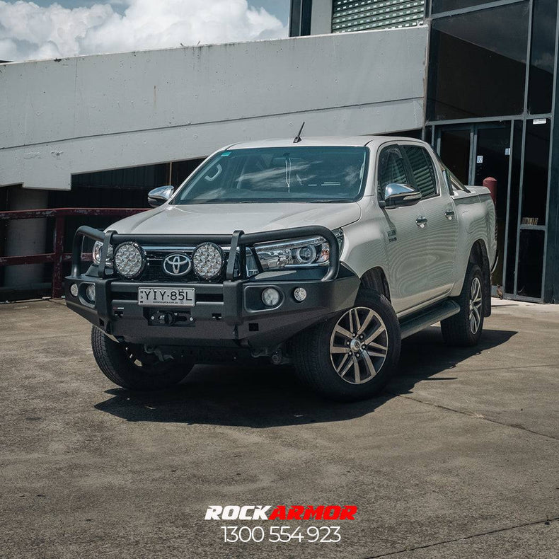 N80 Hilux Bullbar Rockarmor Elite Suits 2015 - 08/20