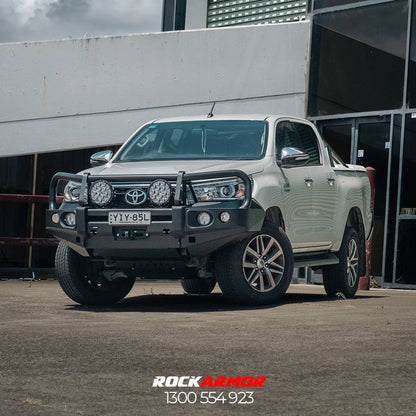 N80 Hilux Bullbar Rockarmor Elite Suits 2015 - 08/20