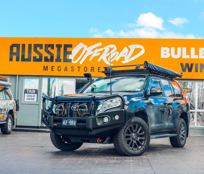 Prado 150 Bull Bar Rockarmor Elite - Suits Suits 2013 - 2017