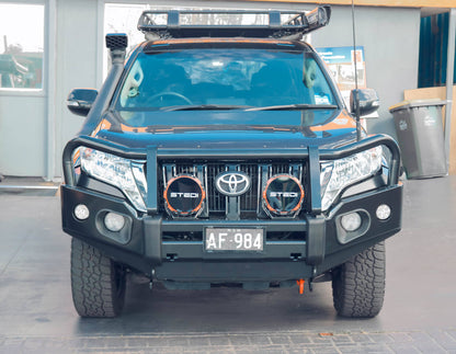 Prado 150 Bull Bar Rockarmor Elite - Suits Suits 2013 - 2017