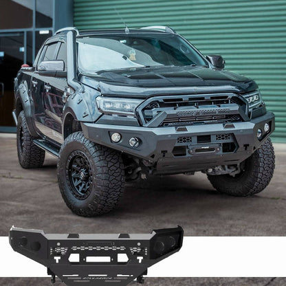 PX2 & PX3 Ford Ranger GT Bumper No Loop Bull Bar - Rockarmor 4x4