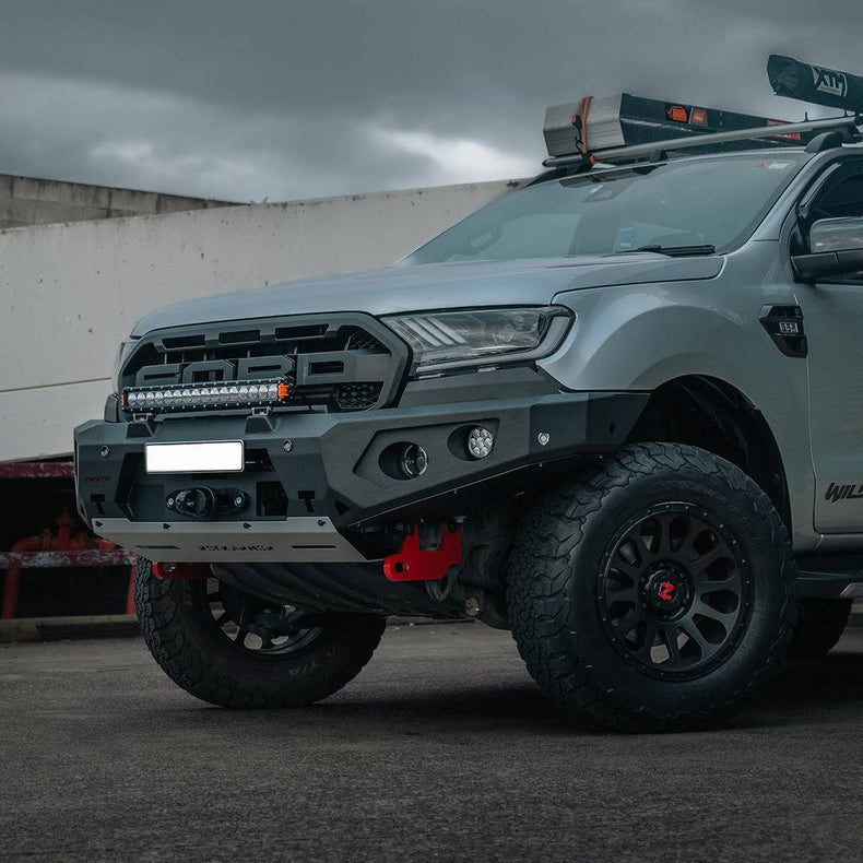 PX2 & PX3 Ford Ranger GT Bumper No Loop Bull Bar - Rockarmor 4x4 ...