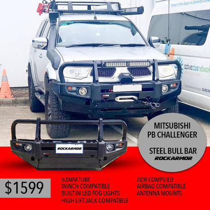 PB / PC Challenger | Rockarmor Premium Series Steel Bull Bar