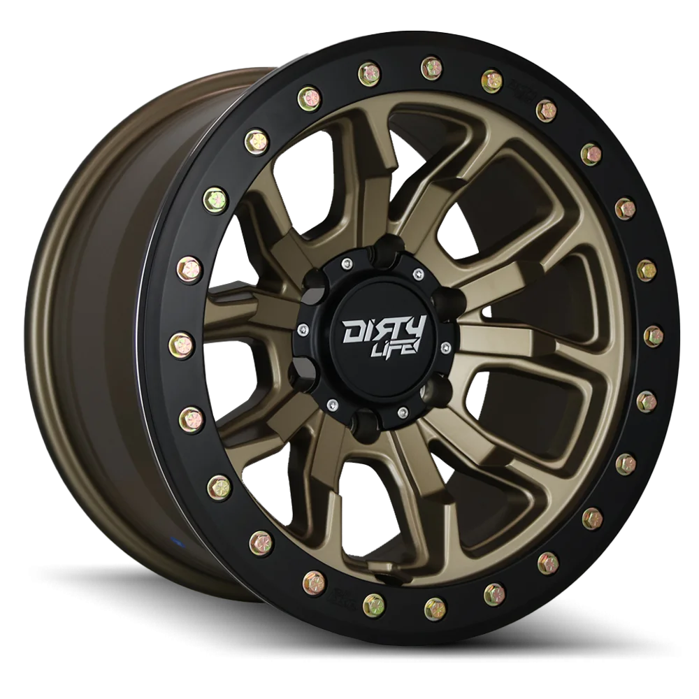 Dirty Life DT1 Machined Wheels 17X9 6/139.7