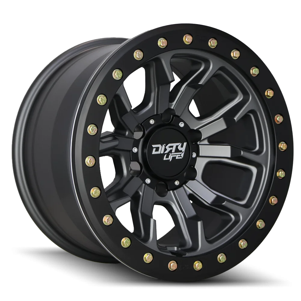 Dirty Life DT1 Machined Wheels 17X9 6/139.7