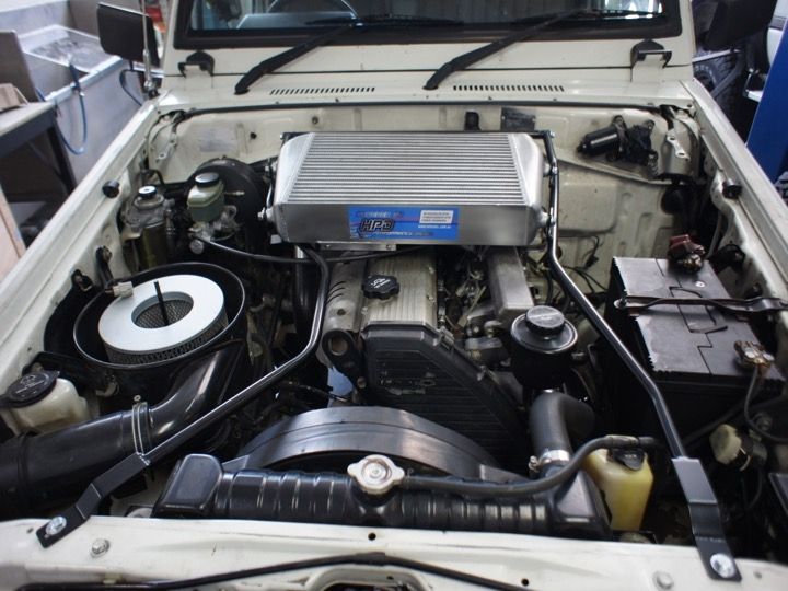 Toyota Landcruiser 70 Series 1HZ Intercooler Series 2 Top Mount