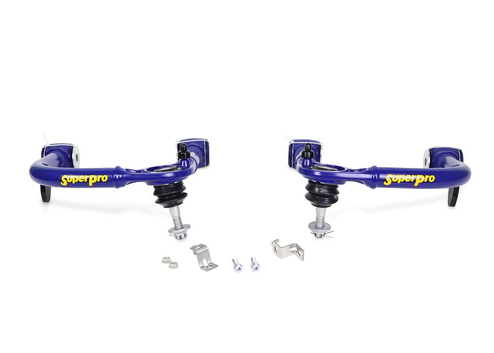 Front Fixed Offset Upper Control Arm Kit including Ball Joints to Suit Toyota LandCruiser Prado 250