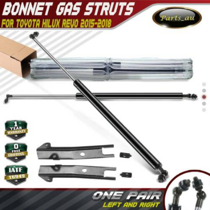 2015+ Toyota Hilux N80 Bonnet + Tailgate Strut KIT