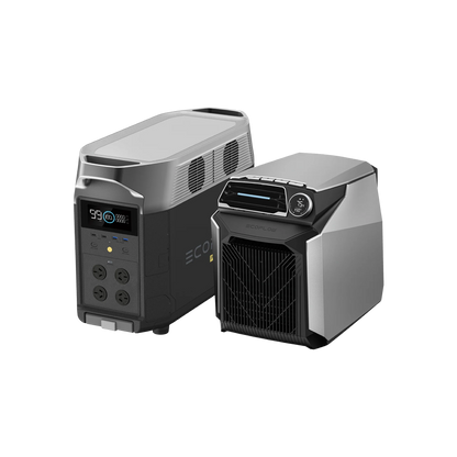 Ecoflow Delta Pro Power Station with 3600W total AC Output and Built in 3600Wh (300Ah@12V) Battery