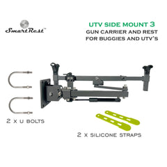 SmartRest UTV Gun Rack - Side Mount