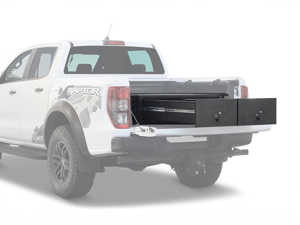 Ford Ranger Drop Side Ford Ranger Wildtrak / Raptor (2014-2022) w/Drop-In Bed Liner Drawer K ...